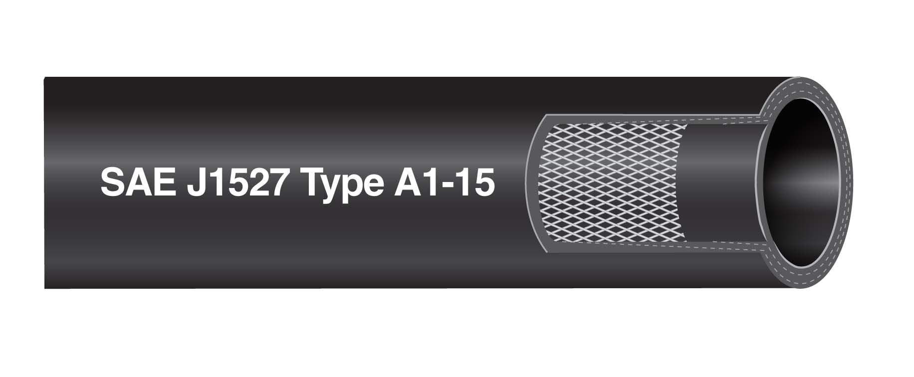 Sierra International 116-368-0386 Series 368 Low Permeation Marine Fuel Hose - 3/8'' X 50'