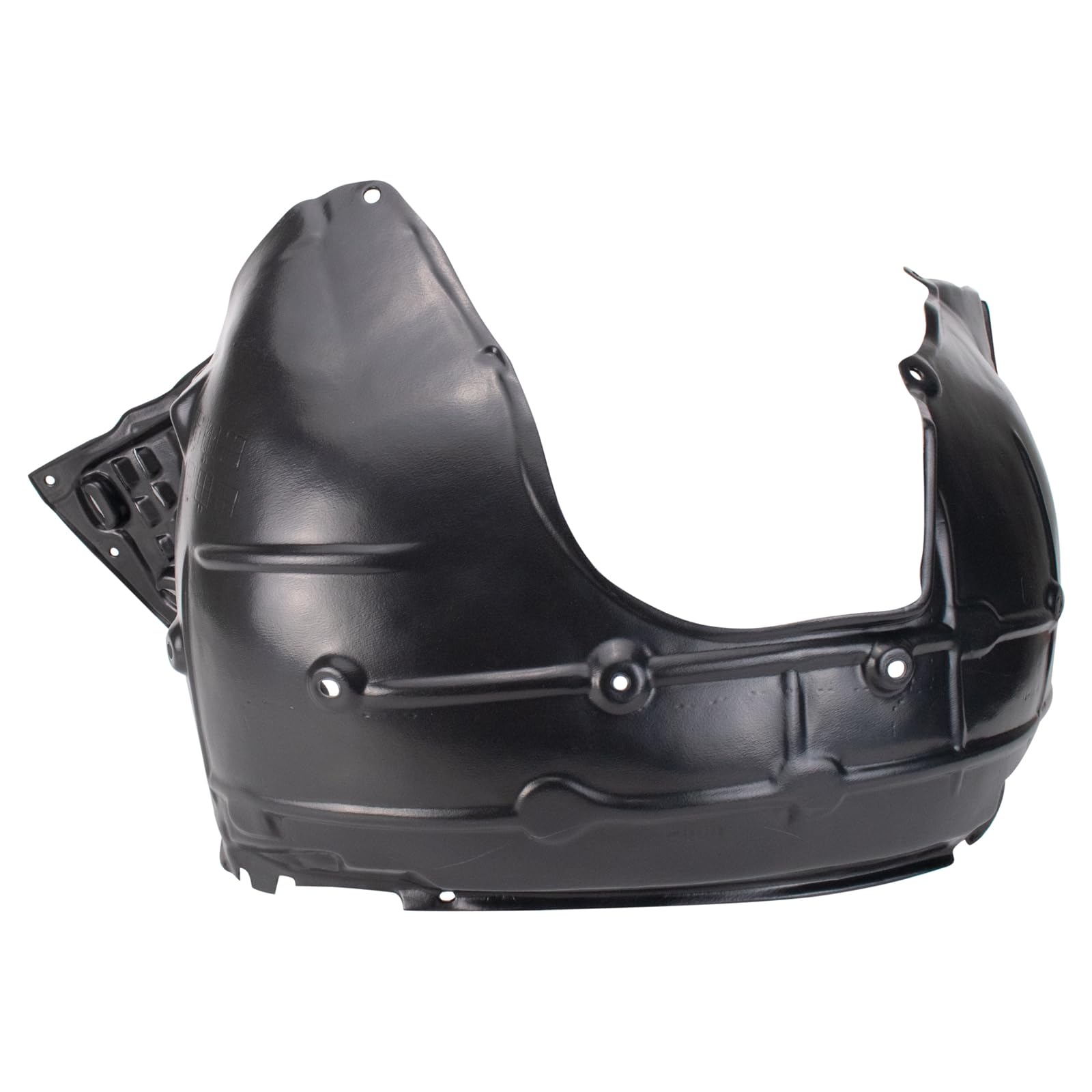 Trq Front Inner Fender Liner Set Compatible With 2017-2019 Honda Civic Ho1248176 Ho1249176