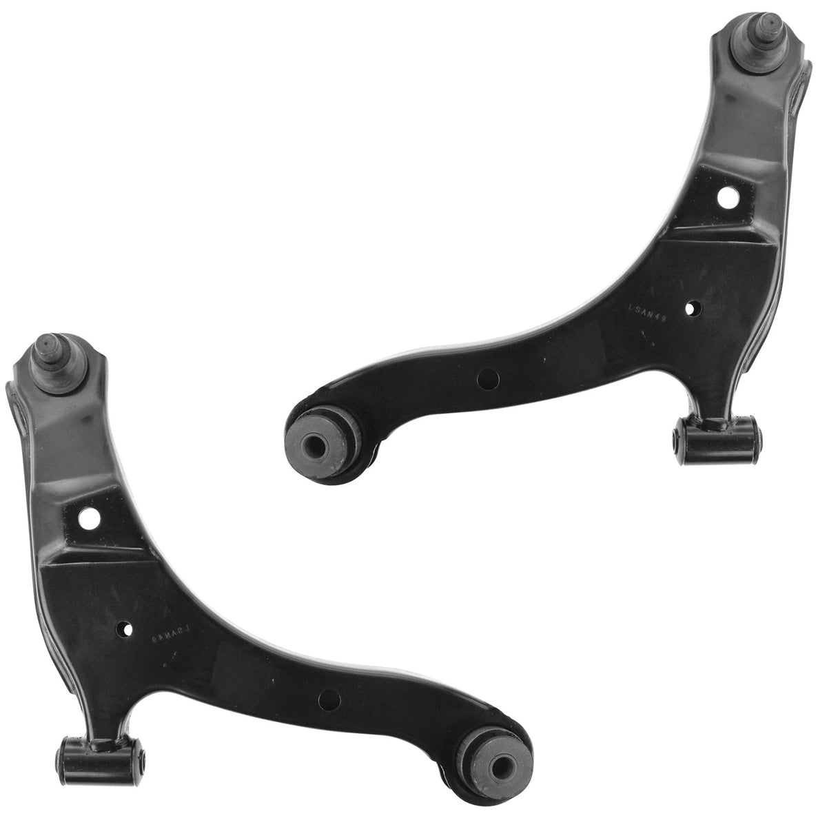 Trq Front Lower Control Arm With Ball Joint Set Compatible With 2001-2010 Chrysler Pt Cruiser 2000-2005 Dodge Neon 2000-2001 Ply