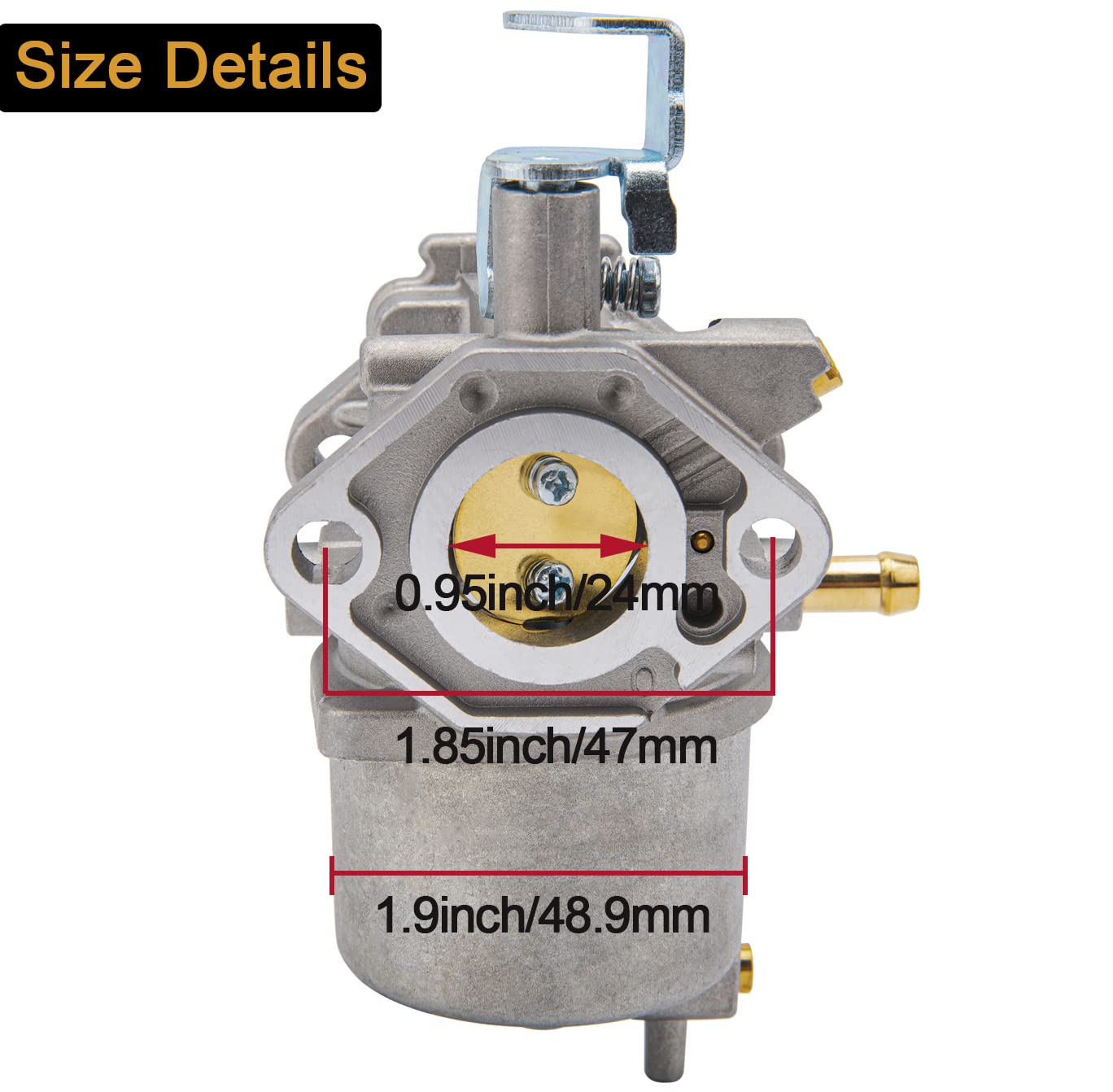 Fe290 Carburetor Kit Compatible For 1998-Up Gas Golf Cart Club Car Ds & Precedent Turf Carryall Kawasaki Fe290 Engines Carb 101905601 1016478 1016438 1016440 1016439 1016430 1016441