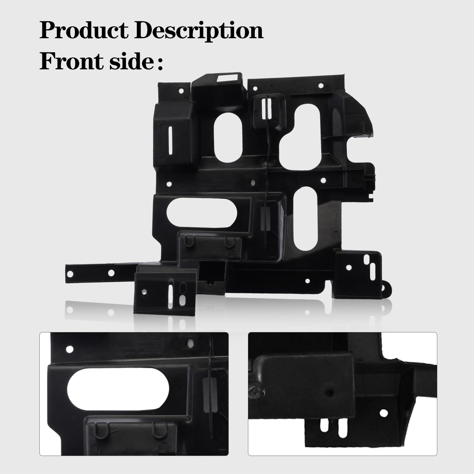 Perfit Liner New Front Right Passenger Side Headlight Mount Bracket Mounting Support For 02-07 Chevy Silverado 1500-3500 Hd Gm12