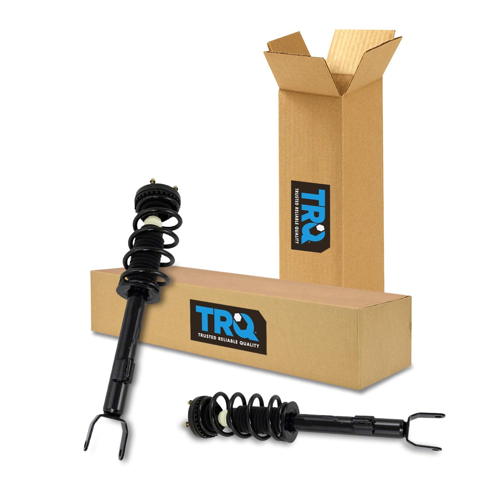 Trq Front Strut & Coil Spring Assembly Set Driver & Passenger Sides Compatible With 12-22 Chrysler 300 Dodge Challenger 11-22 Ch