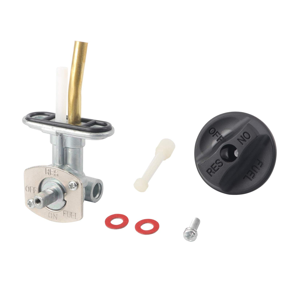Vroom Rider Fuel Valve Shut Off Petcock Tank Switch Fits For Arctic Cat 250 300 375 400 454 500 Repl.# 0470-445 0470-344 0470-36