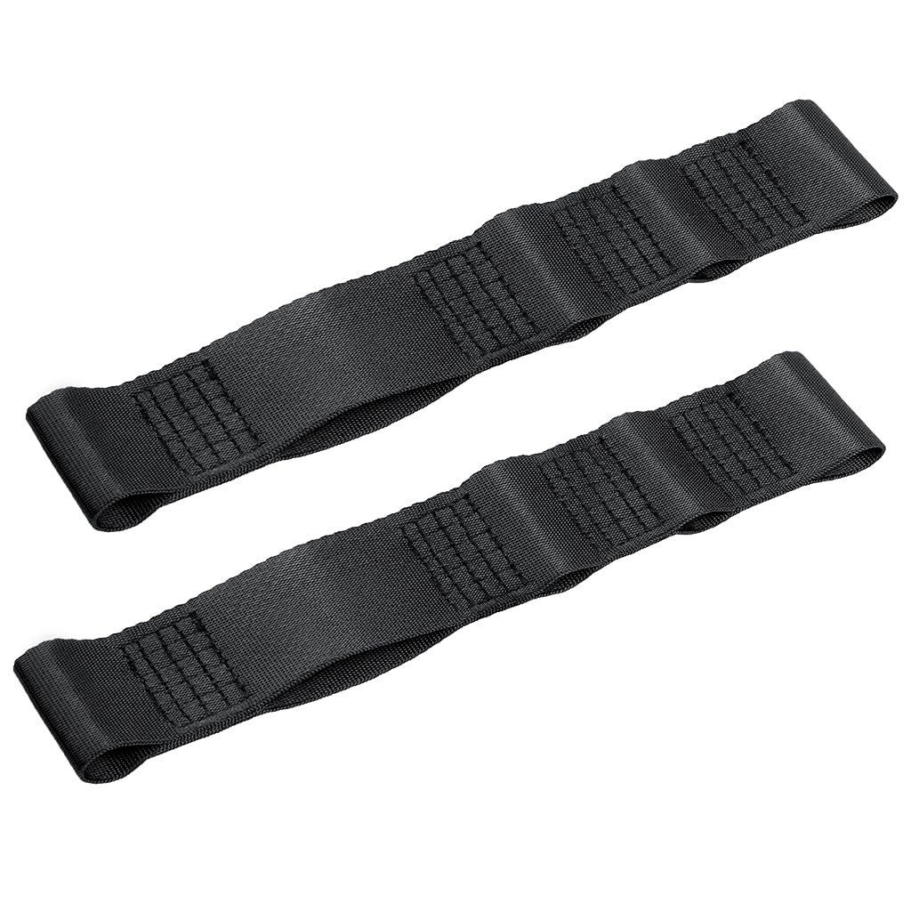 Pyghap Jeep Door Limiting Straps,2Pcs Heavy Duty Adjustable Door Check Strap Compatible With 1987-2024 Jeep Wrangler Door Straps Jk Jl Tj Yj Cj Jku Load 1000 Lb