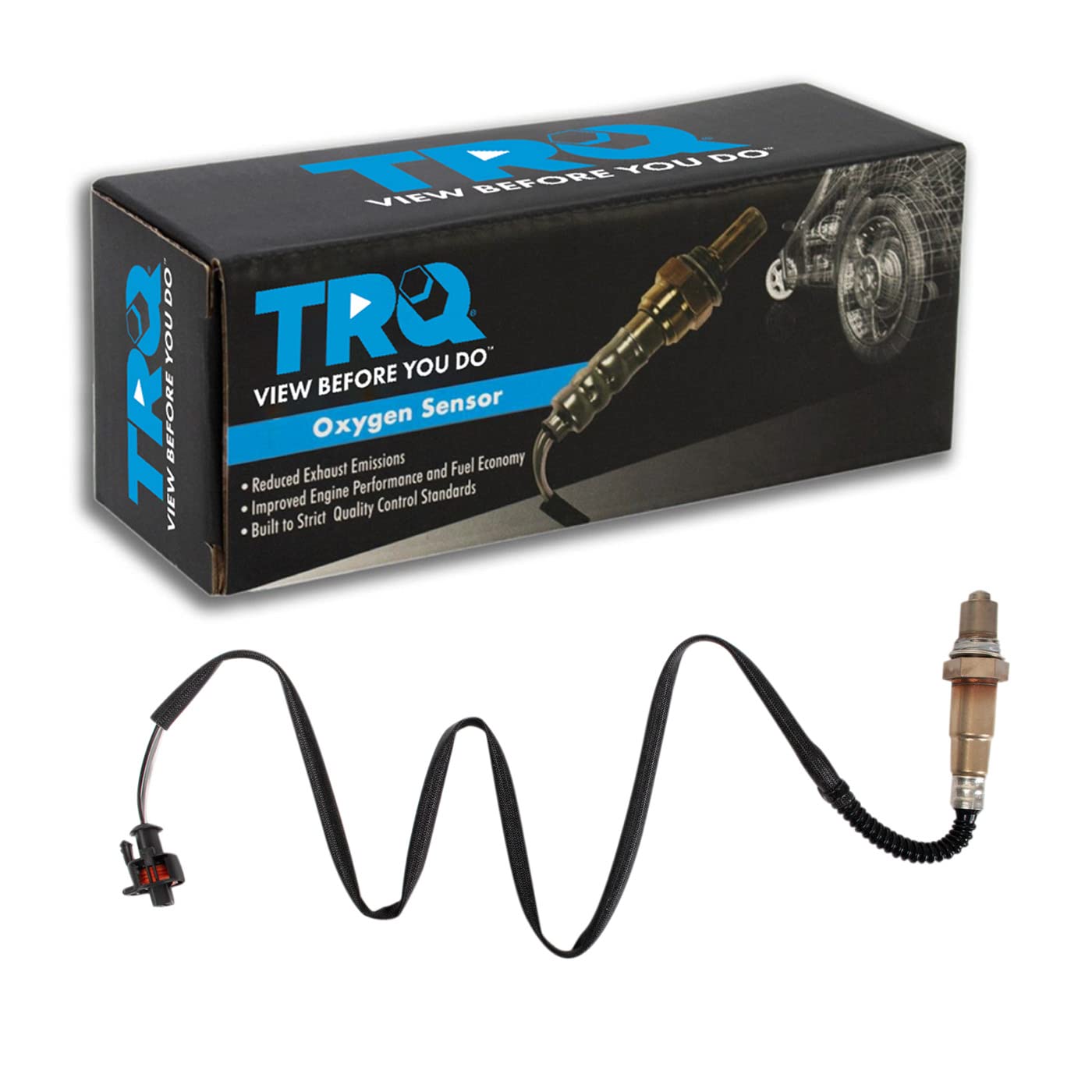Trq O2 Oxygen Sensor Compatible With 2007-2011 Porsche 911 2005-2012 Boxster 2008-2018 Cayenne 2006-2012 Cayman