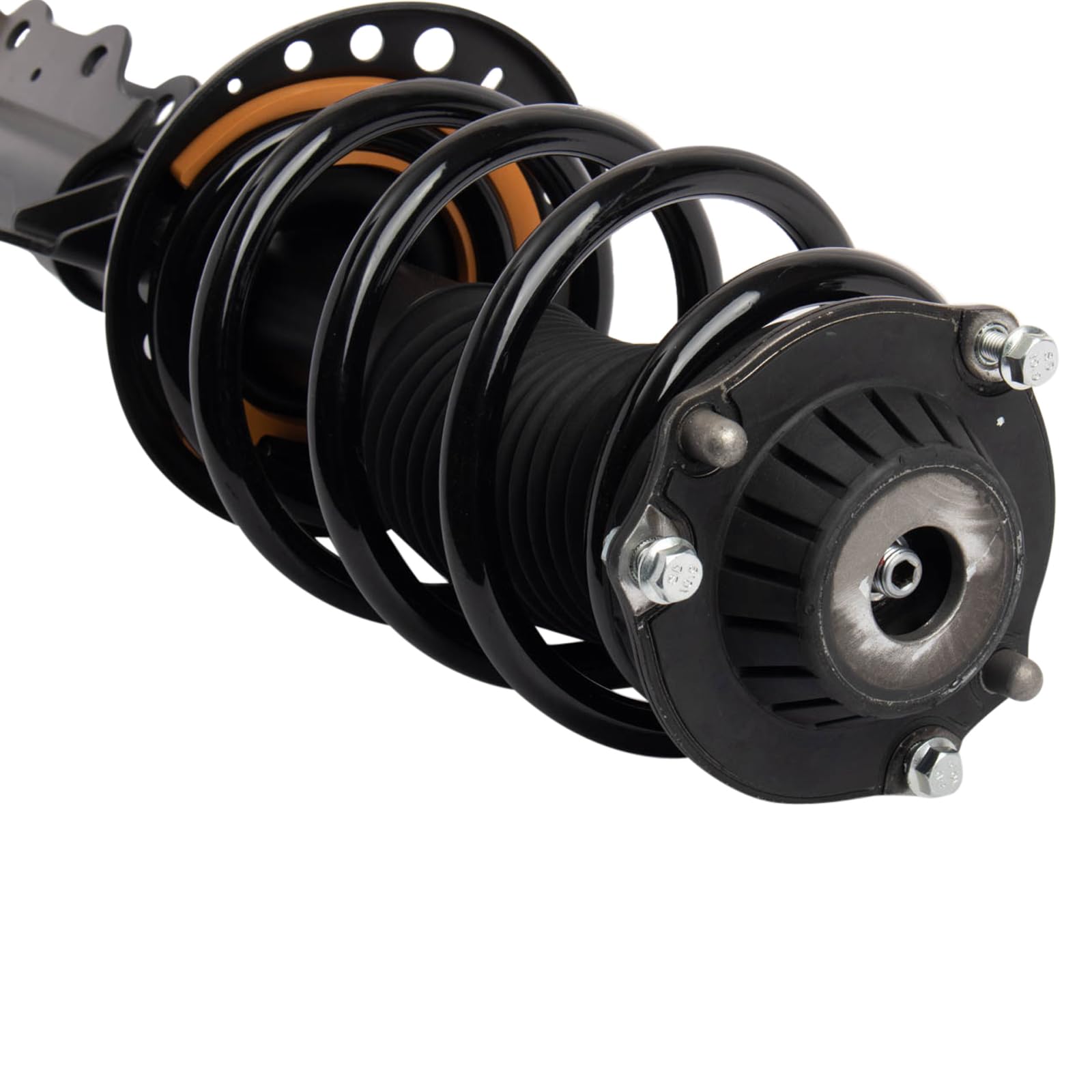 Trq Front Strut & Coil Spring Assembly Set Driver & Passenger Sides Compatible With 18-22 Buick Enclave Chevrolet Traverse