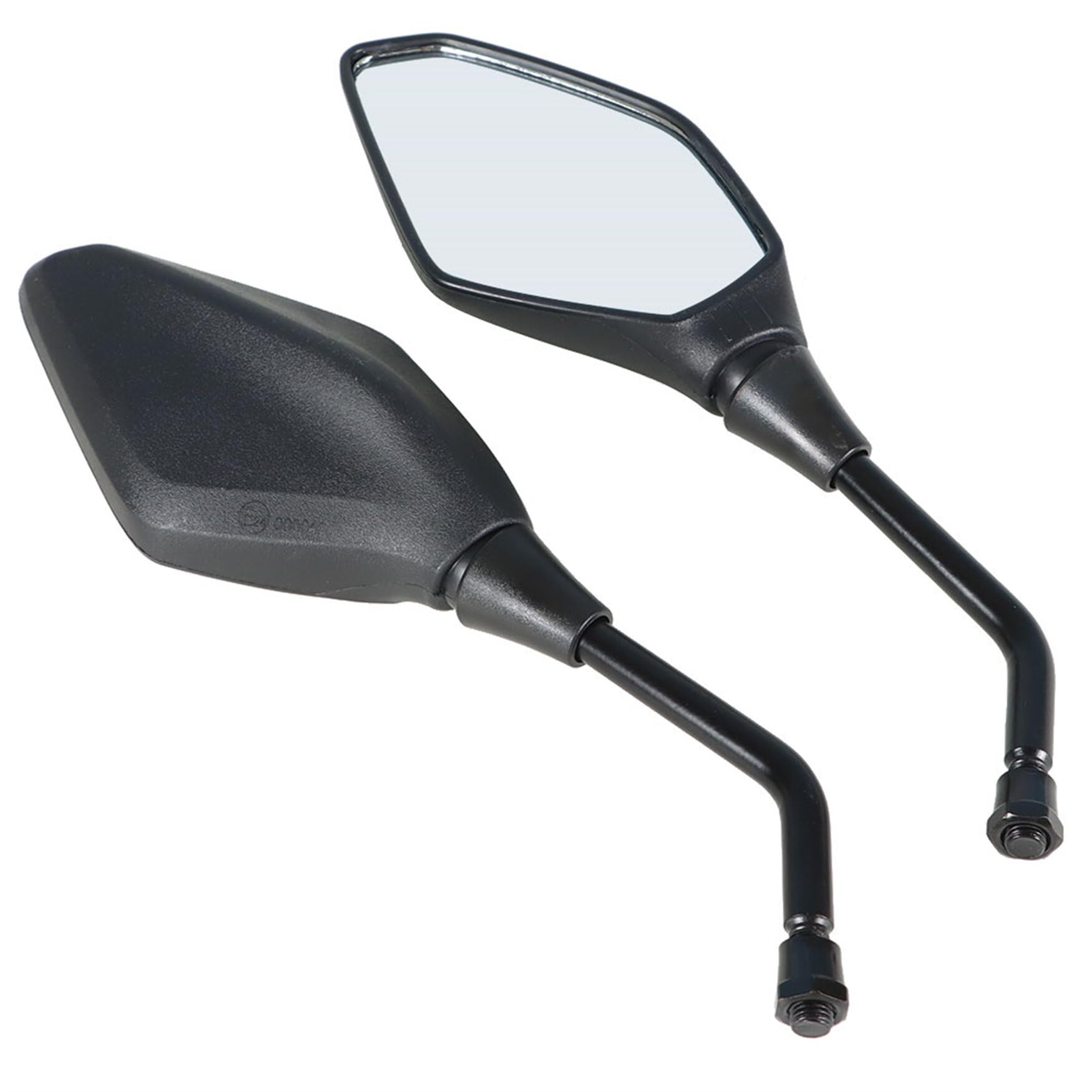 Wflnhb Atv Rear View Side Mirrors Connectors Replacement For Polaris Sportsman 110 300 Xp 850 1000