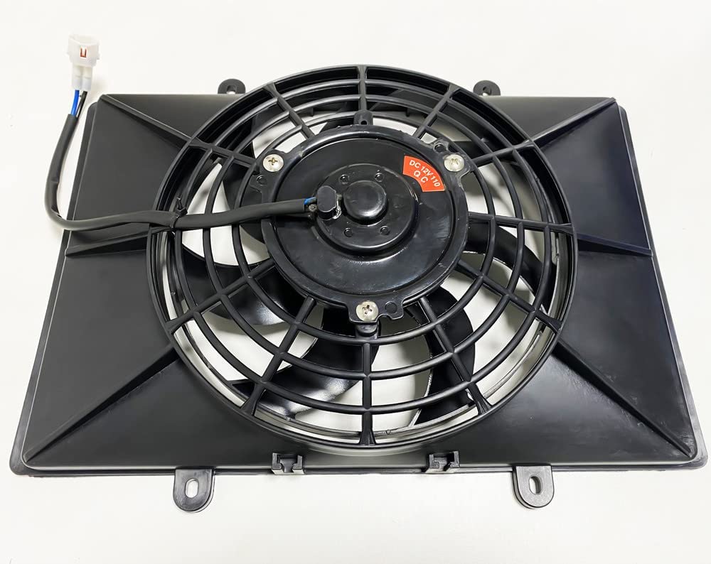 Radiator Fan Water Tank Cooling Hisun Utv500 700 Ys Hs700 Massimo Bennche Tsc