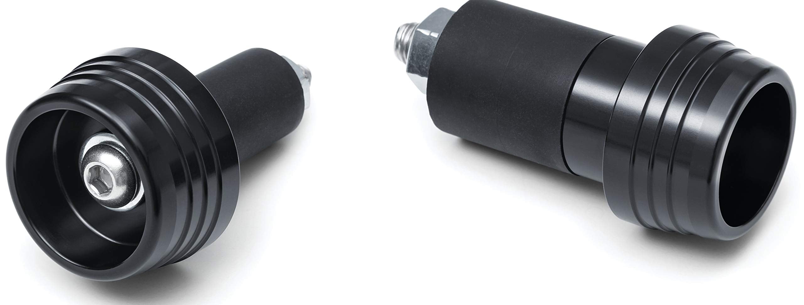 Kuryakyn 3814 Motorcycle Accessory: Lodestar Rear Axle Sliders For Bmw F 750 & 850 Gs, Black, 1 Pair