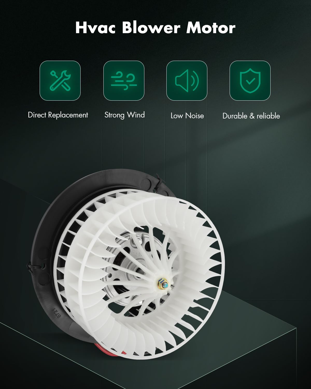 Scitoo Bm00128C Hvac Blower Motor With Fan Cage Fit For 2001-2010 For Freightliner Classic,2001-2009 For Classic Xl,1994-2000 Fo