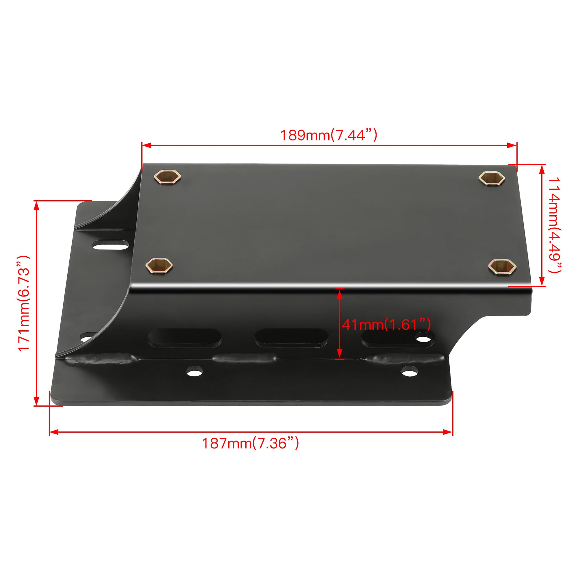 YOXUFA Torque Converter Motor Engine Riser Plate Hardware Kit for Predator 212cc 224cc 196cc 6.5hp Coleman CT200U BT200X Baja Wa