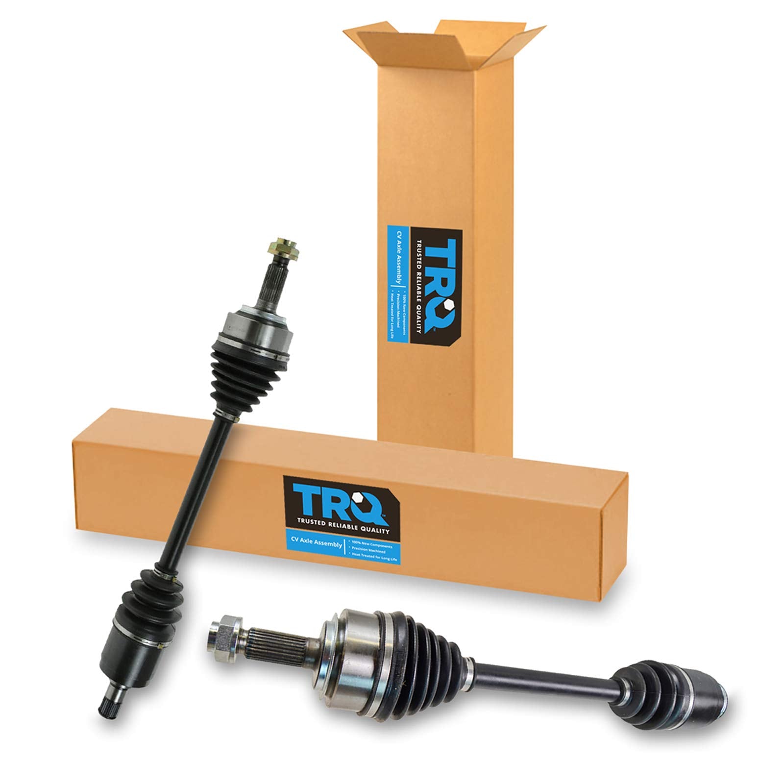 Trq Front Cv Axle Shaft Assembly Set Compatible With 2004-2006 Acura Tl 2003-2007 Honda Accord