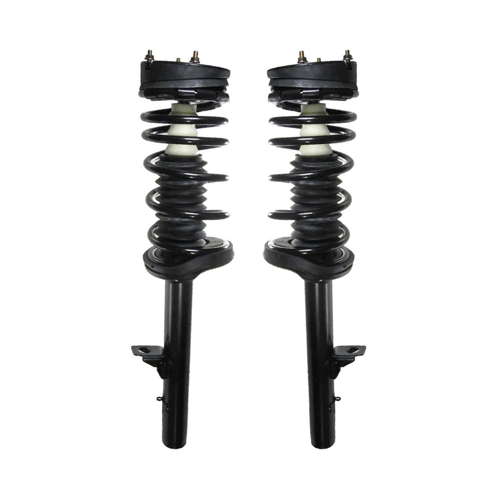 Trq Rear Strut & Coil Spring Assembly Set Driver & Passenger Sides Compatible With 99-04 Chrysler 300M 98-04 Concorde 99-01 Lhs