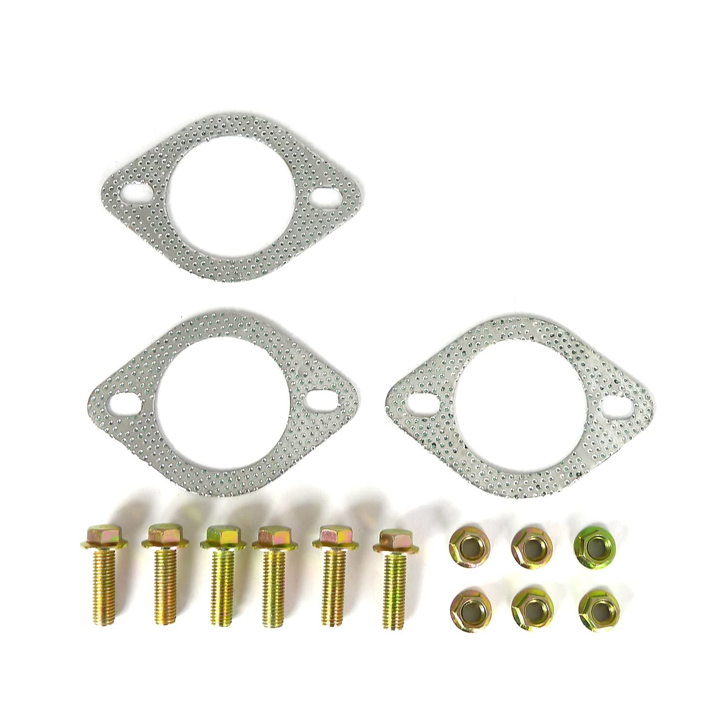 Spec-D Tuning Catback Dual Muffler Exhaust System W/Titanium Tip Compatible With 2013-2016 Scion Fr-S