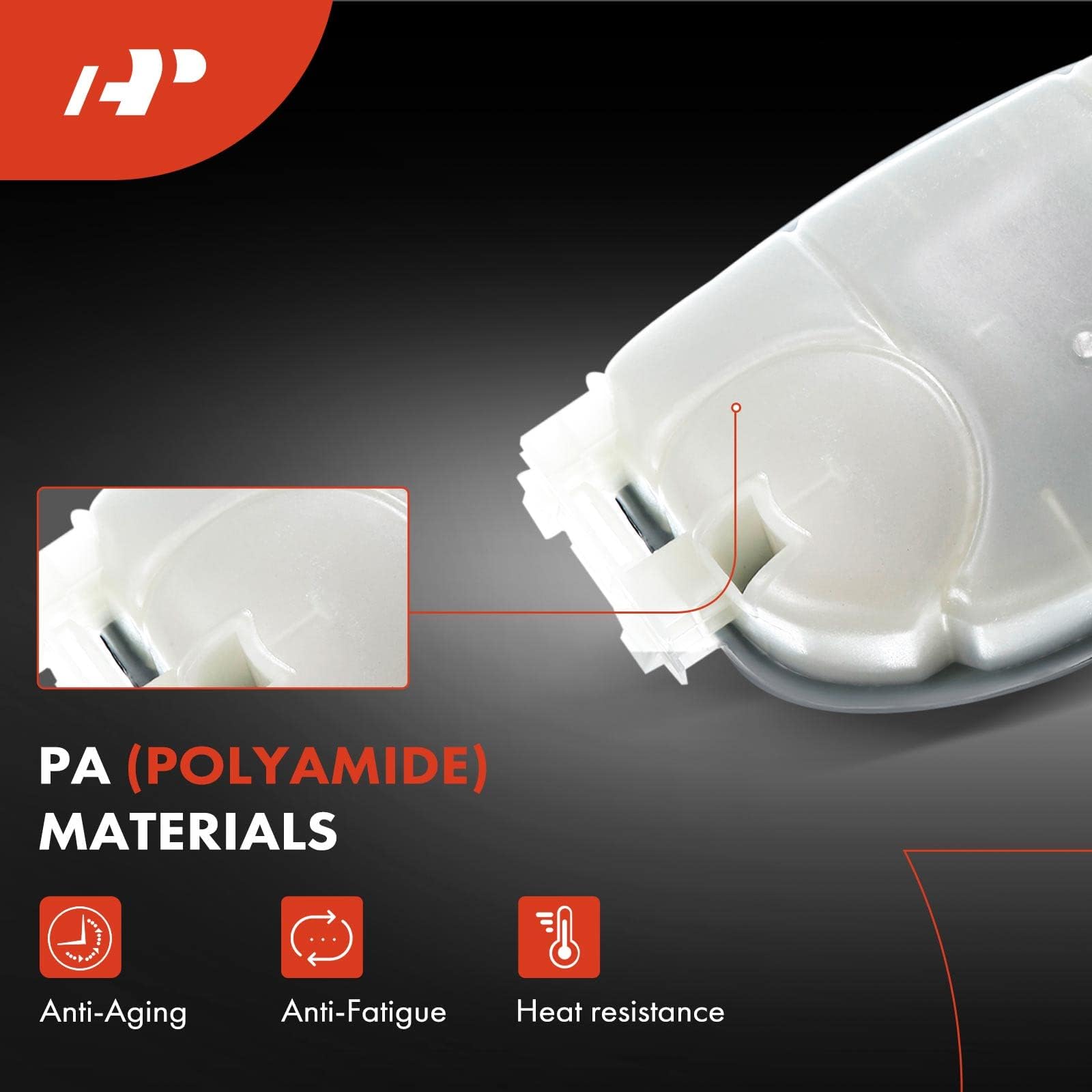 A-Premium Engine Coolant Overflow Recovery Reservoir Tank [W/Sensor] Compatible With Mercedes-Benz B250 2013-2018, Cla250 2014-2