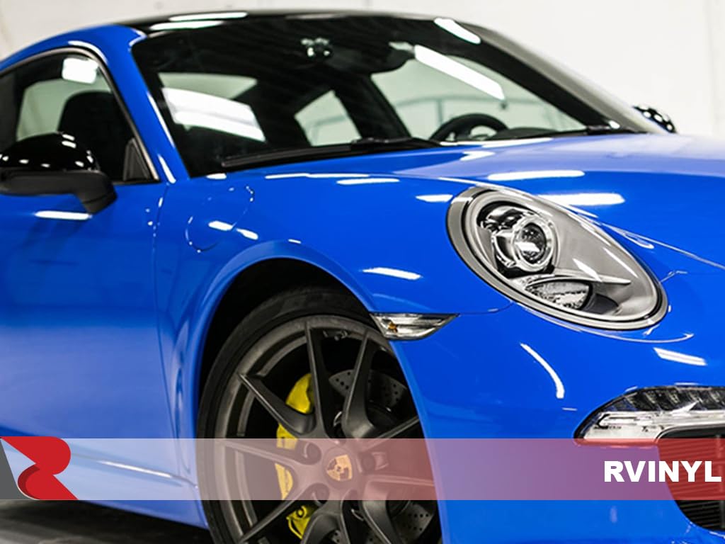 3M 2080 Series G47 Gloss Intense Blue Dual Cast Thick Vinyl Car Wrapping Film - 5Ft X 12Ft - 60Sq Ft - Vehicle Sheet Roll