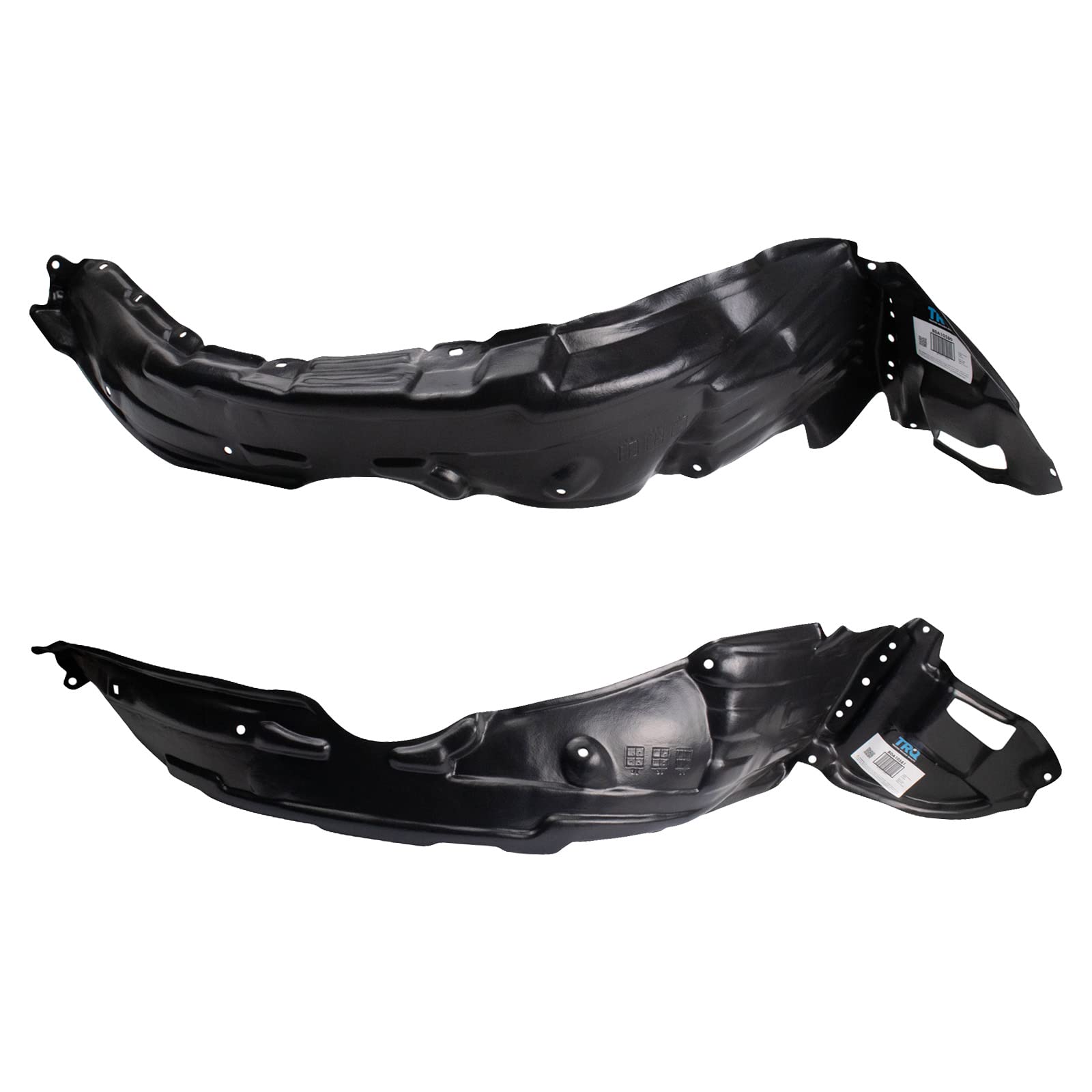 Trq Inner Fender Liner Set Compatible With 2005-2008 Toyota Corolla To1248119 To1249119 To1250118 To1251118