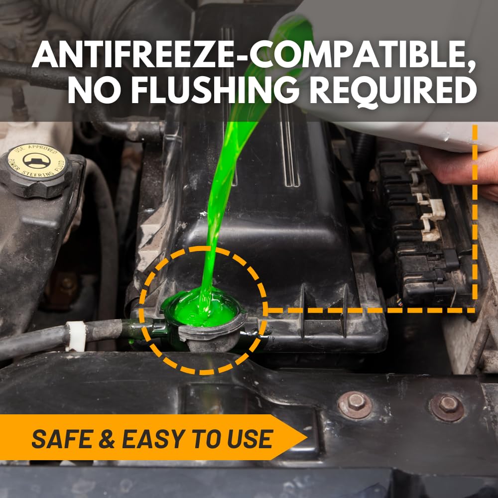 Bar's Leaks HG-1 Blown Head Gasket Repair, 33.8 oz - Pack of 4, Effective Engine Sealant for Leaks and Overheating Issues