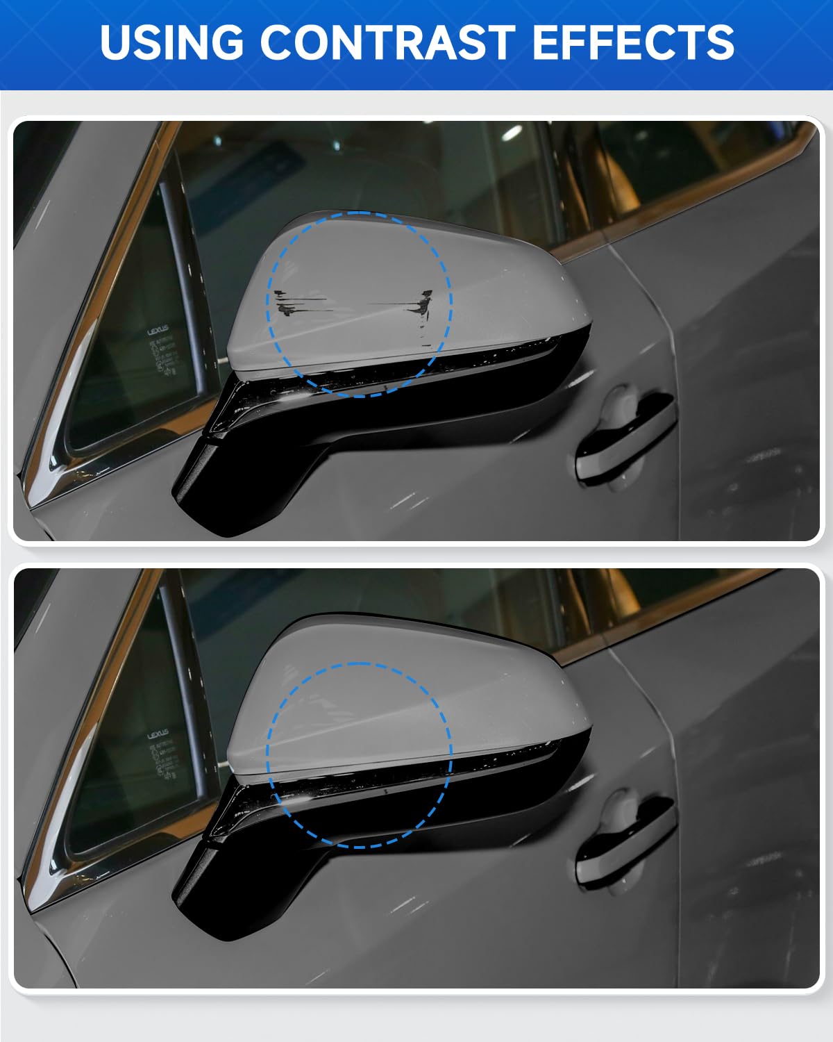 Teslaunch 8X5 Nightfall Mica Touch Up Paint Compatible with Lexus Exact Match Touch Up Paint Car Scratch Repair