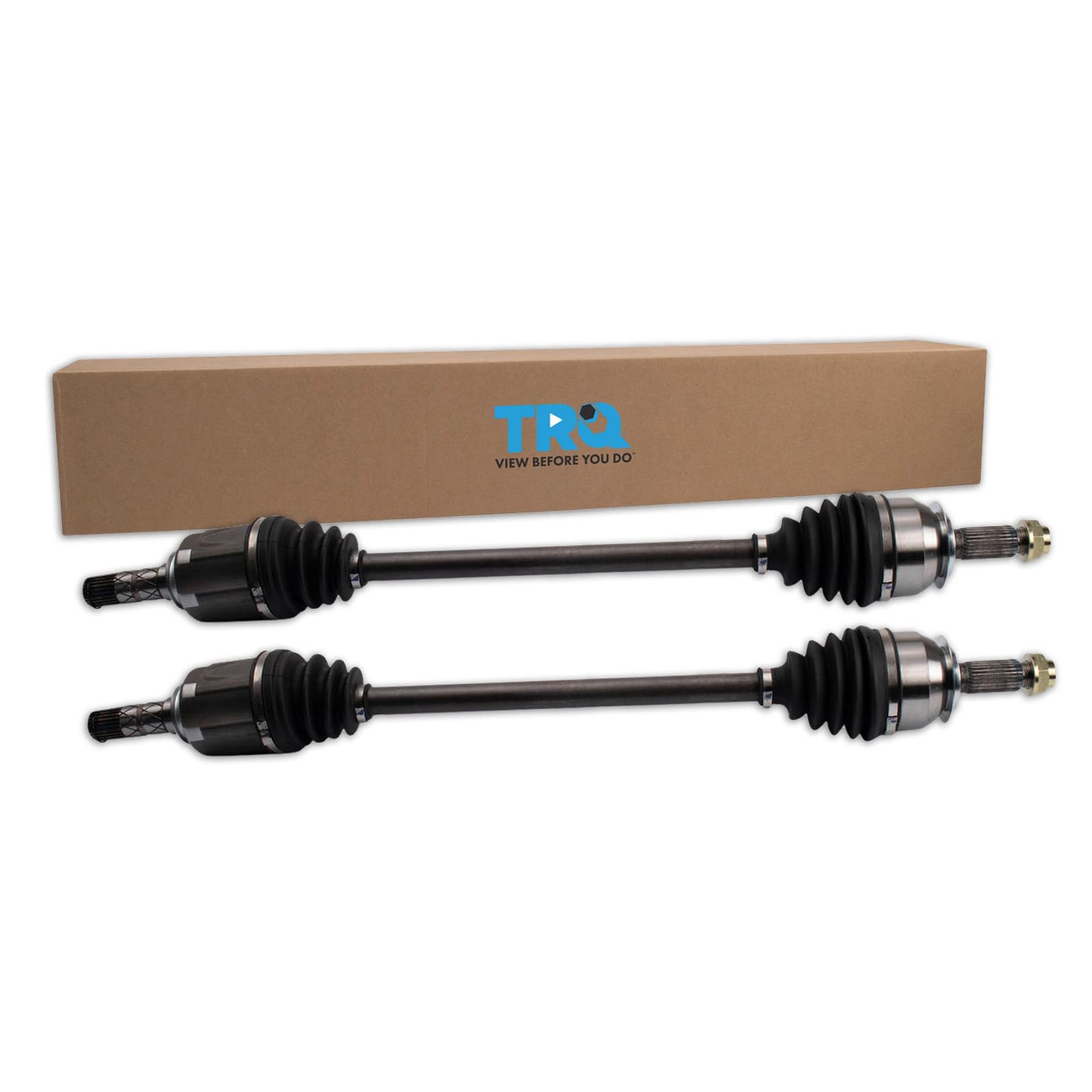 Trq Front Cv Axle Shaft Assembly Set Compatible With 2014-2018 Subaru Forester