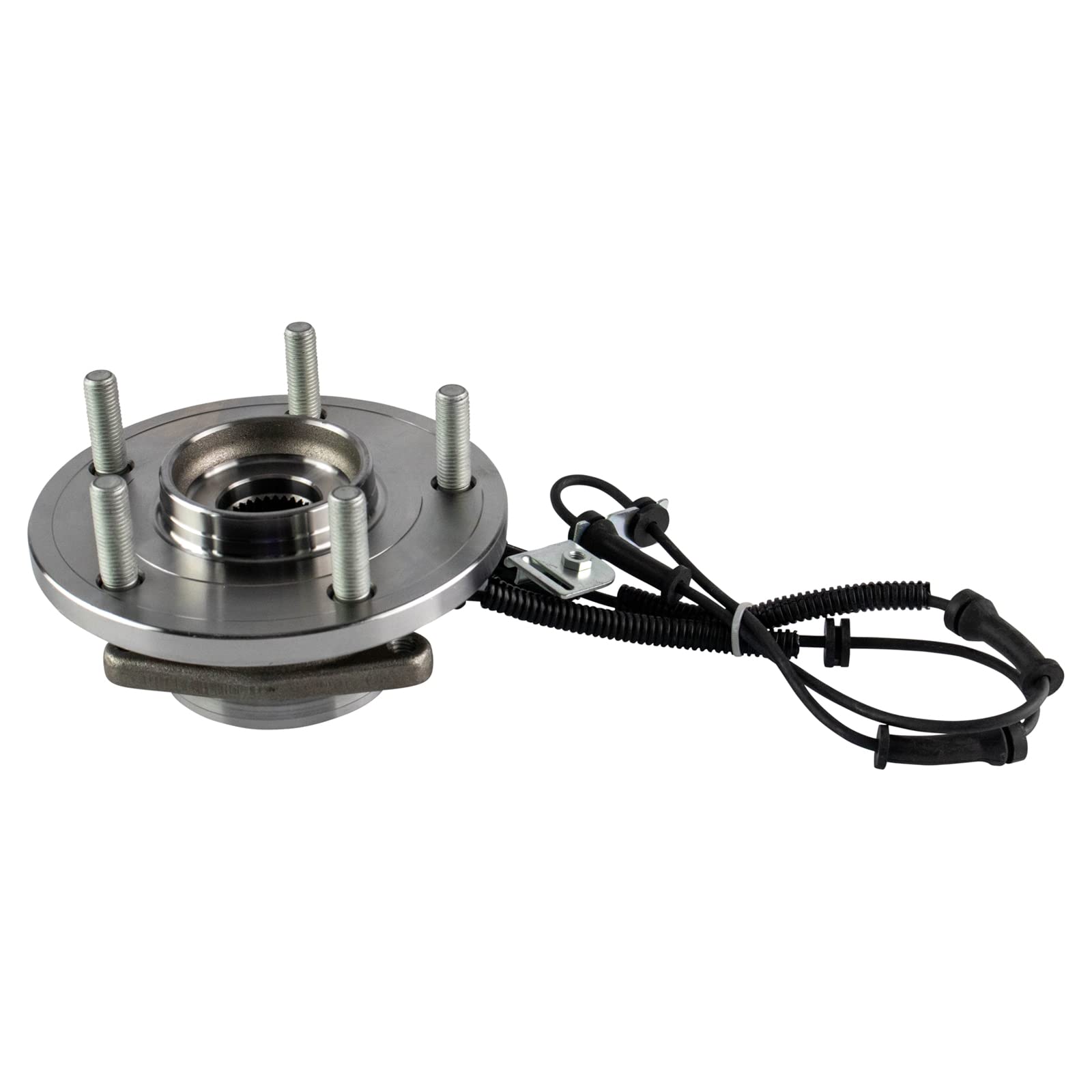 Trq Front Wheel Hub Bearings Assembly Set Driver & Passenger Side Compatible With 2012-2016 Chrysler Town & Country 2012-2020 Do