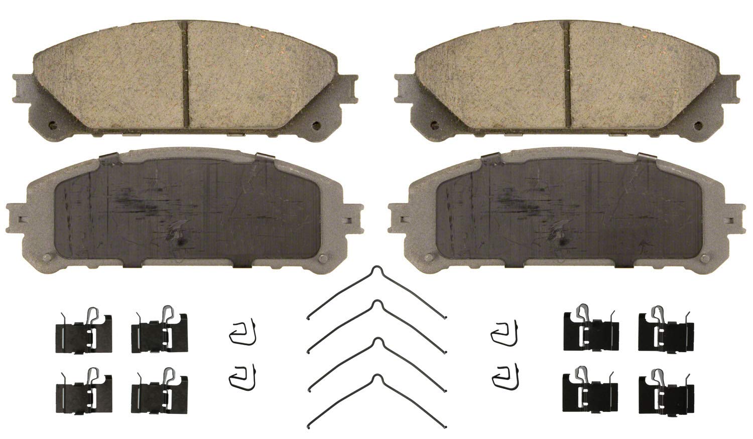 Wagner Brake Thermoquiet Qc1324 Ceramic Disc Brake Pad Set
