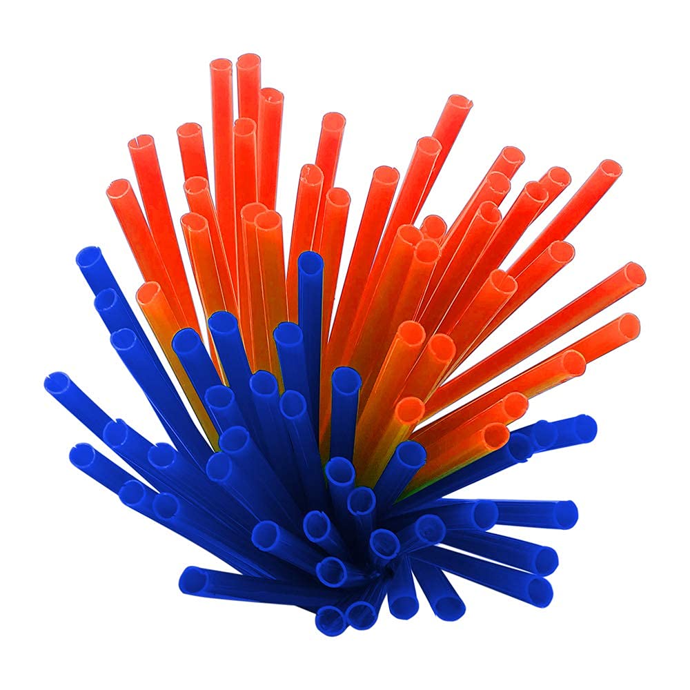 Baione Worldmotop Mixed 72Pcs Dirt Bike Spoke Covers Wheel Spoke Wraps Wheel Rim Spoke Skins Universal For Yamaha Honda Bmw Suzuki Kawasaki Wheelchair-Spoke Sleeves For Dirtbike (Orange+Blue)