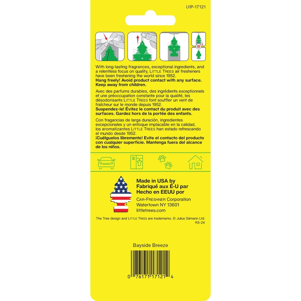 Little Trees - U1P17121 Bayside Breeze 24 Pack