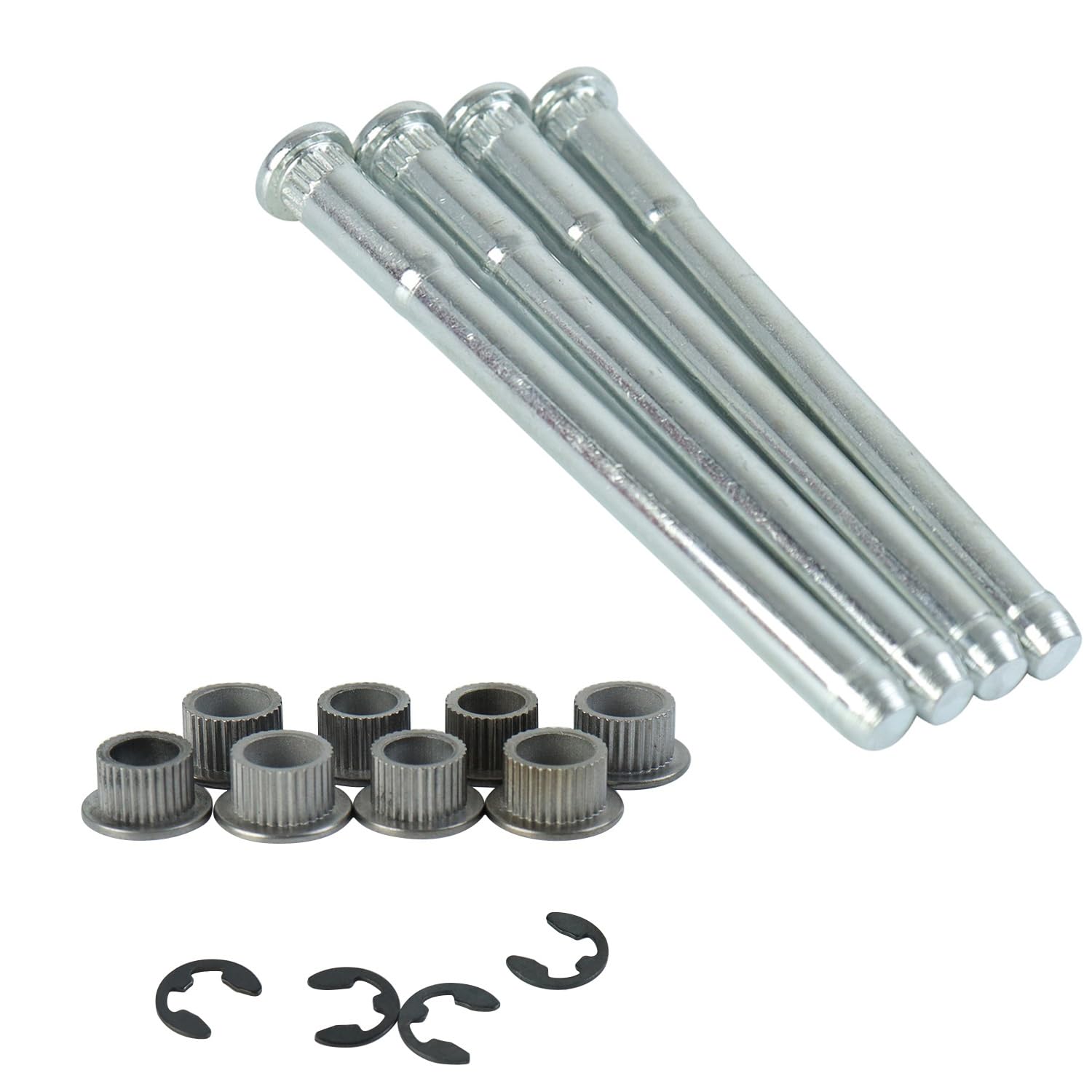 Door Hinge Pin And Bushing Kits Compatible With 1994-2004 Chevy S10 Gmc Blazer Gmc S15 Pickup Sonoma Jimmy Oldsmobile Bravada 4