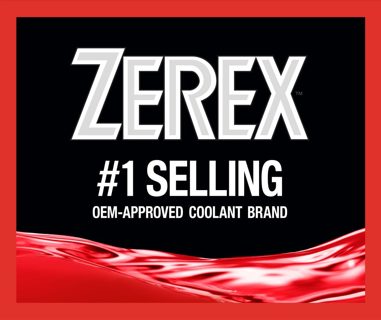Zerex Extended Life Red Heavy Duty (Hd) Concentrate Antifreeze/Coolant 1 Ga