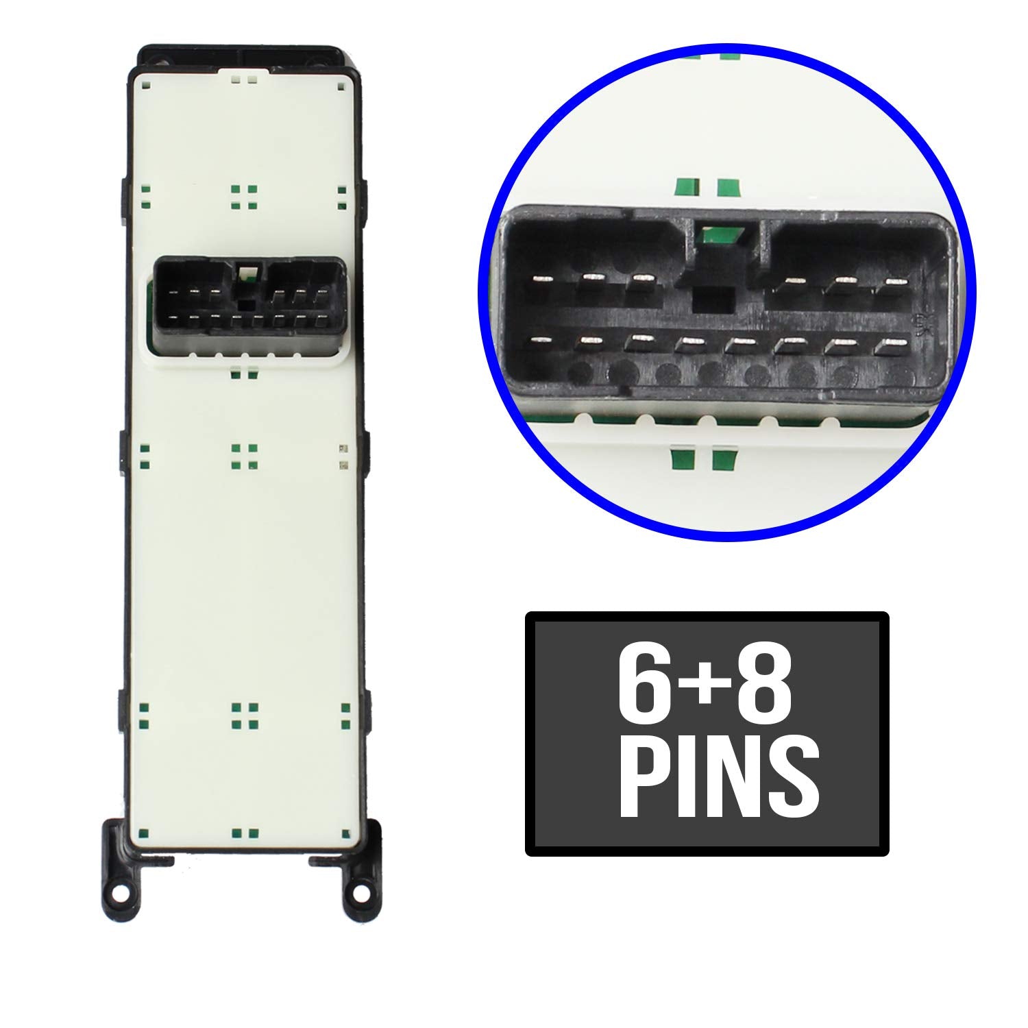 Master Power Window Switch For 2005-2007 Hy-Undai Sonata Front Left Driver Side Control Switch 93570-3K010