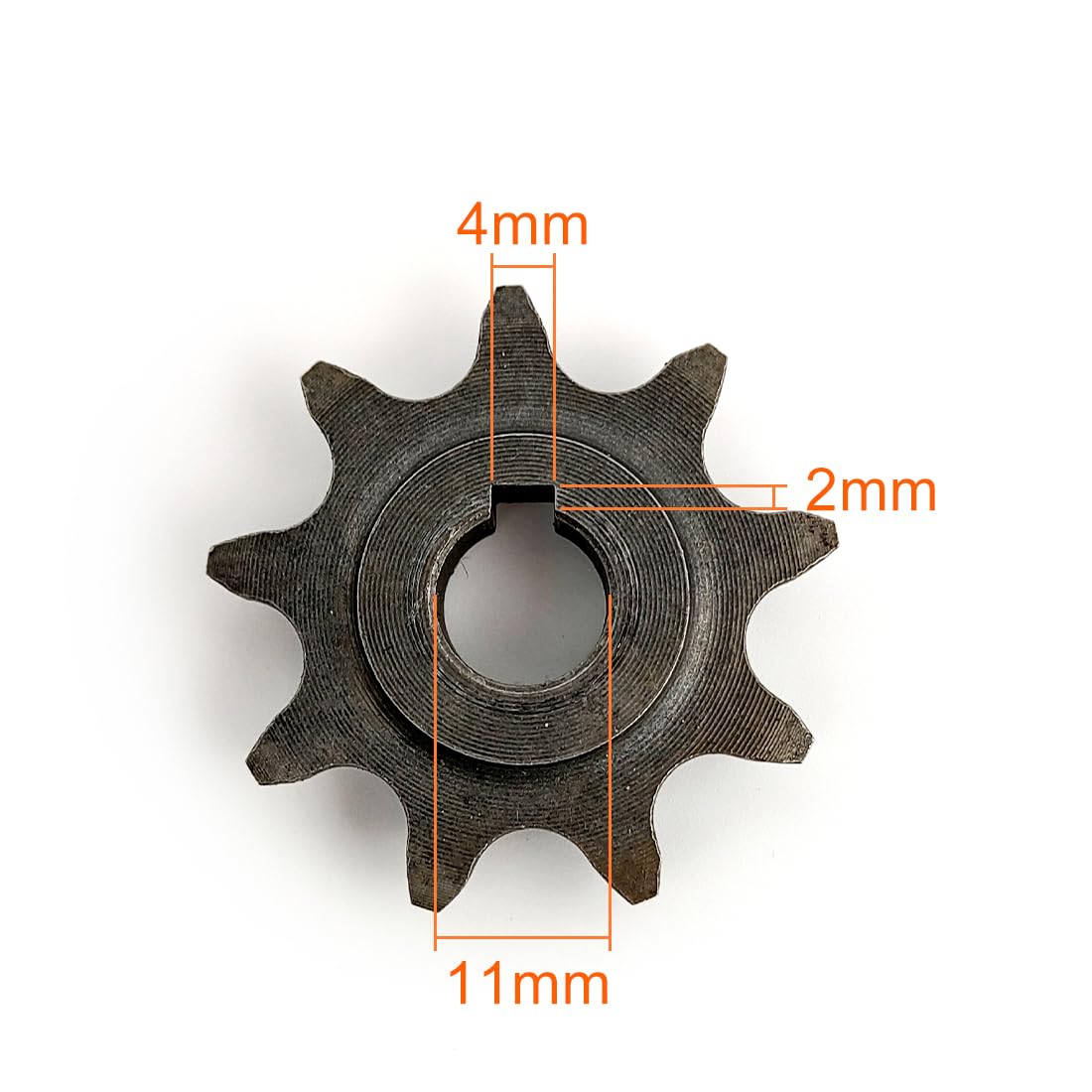 L-Faster 9 Tooth Sprocket For Bike Motor My1016Z Unitemotor My1018 Original 9T Sprocket Scooter Engine Sprocket For 410