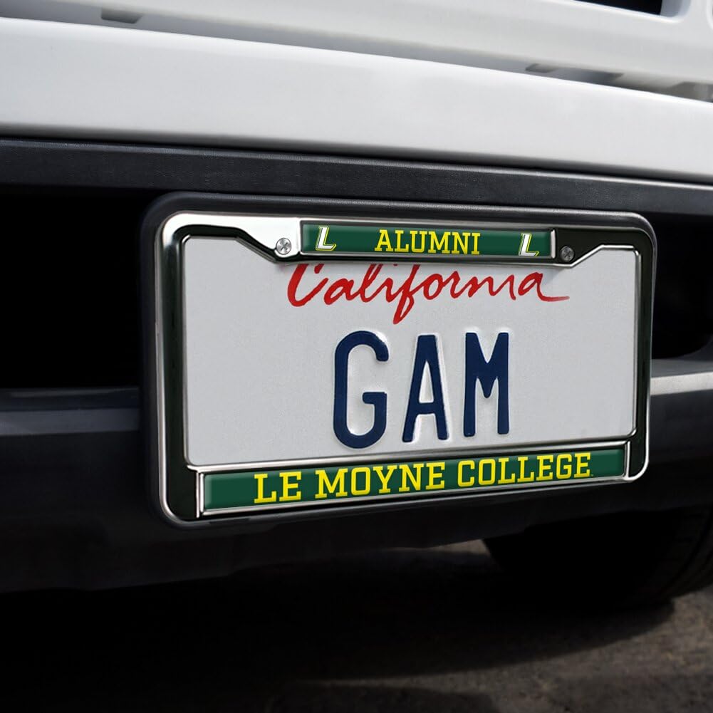 Le Moyne College Alumni Full Size Standard License Plate Metal Frame