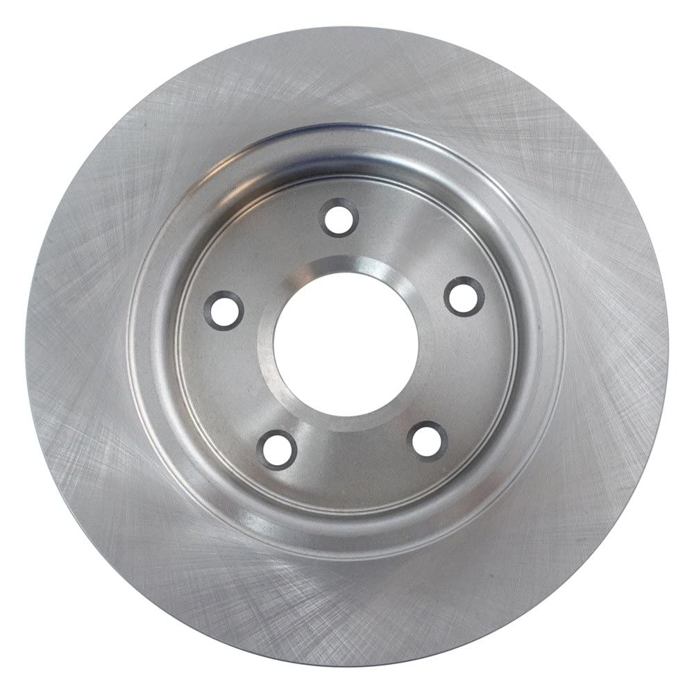 Trq Rear Brake Rotors Set Driver & Passenger Side Compatible With 2008-2016 Chrysler Town & Country Dodge Grand Caravan 2009-201
