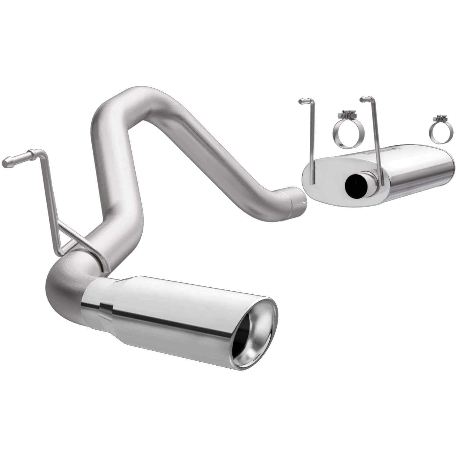 MagnaFlow Performance Exhaust System 16386: Cat-Back, Street Series