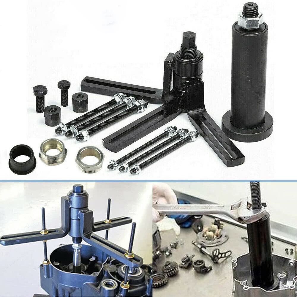 Zalimun Crankcase Splitter Separator & Crank Puller Tool, Model XLB-1036-BK, Black for Dirt Bikes