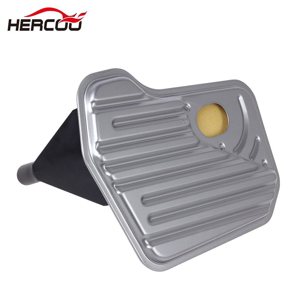 Hercoo 4L60E Shift Transmission Solenoid Valve A&B With Filter Gasket Kit Compatible With 1998-Up Gm Chevrolet Buick Pontiac Trucks