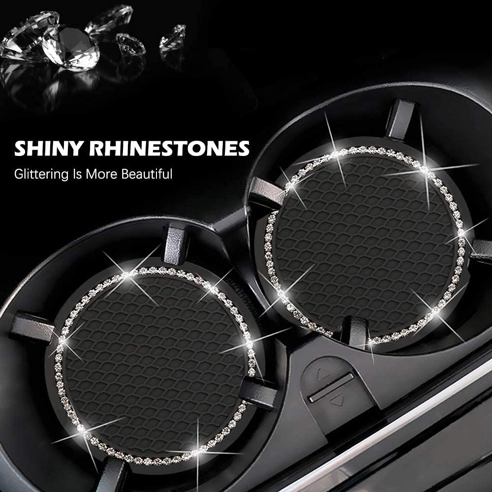 ONER AUTO PARTS Center Console Cup Holder Replacement Pad, Bench Seat Center Console Cupholder Armrest Pad,Include 2pcs Coasters