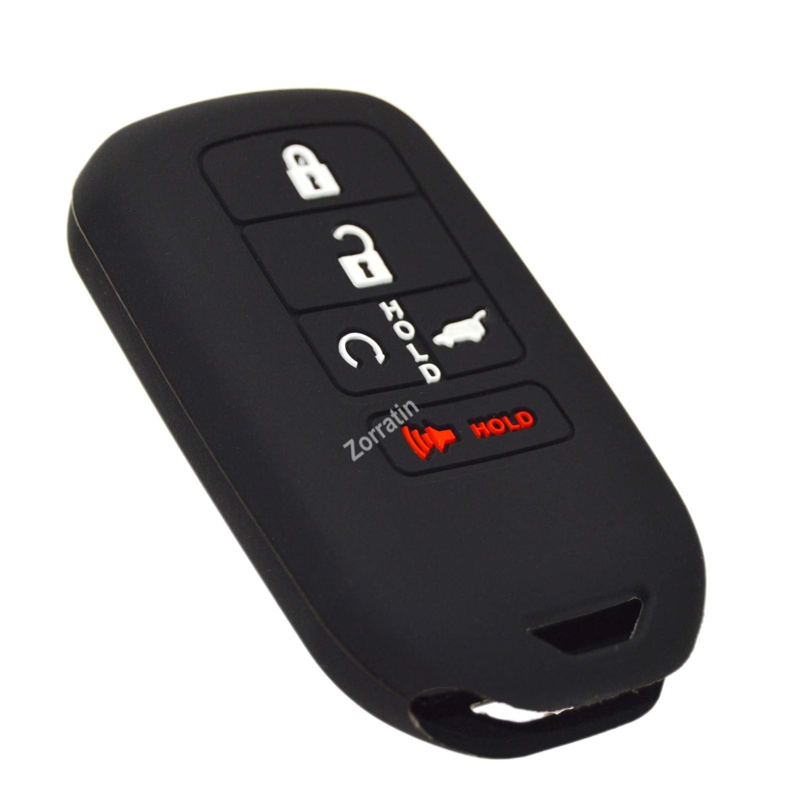 Silicone Remote Key Fob Cover Protector for Honda Civic Accord Pilot CR-V 5 Buttons Ridgeline Passport
