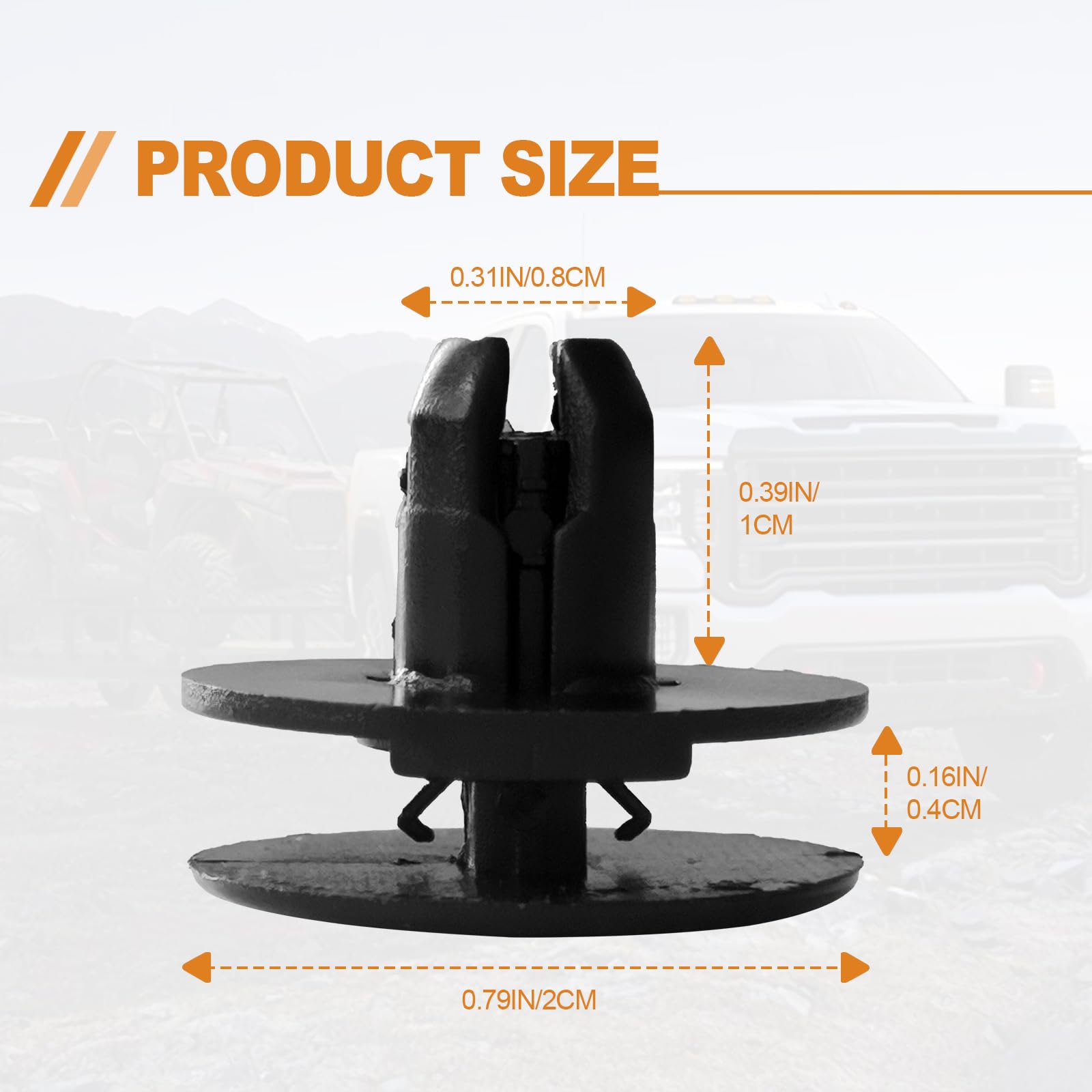 20PCS Front Fender Liner Retainer Clips Compatible with Honda Acura Accord Civic Clarity Crosstour CR-V Odyssey RLX TLX TSX ILX