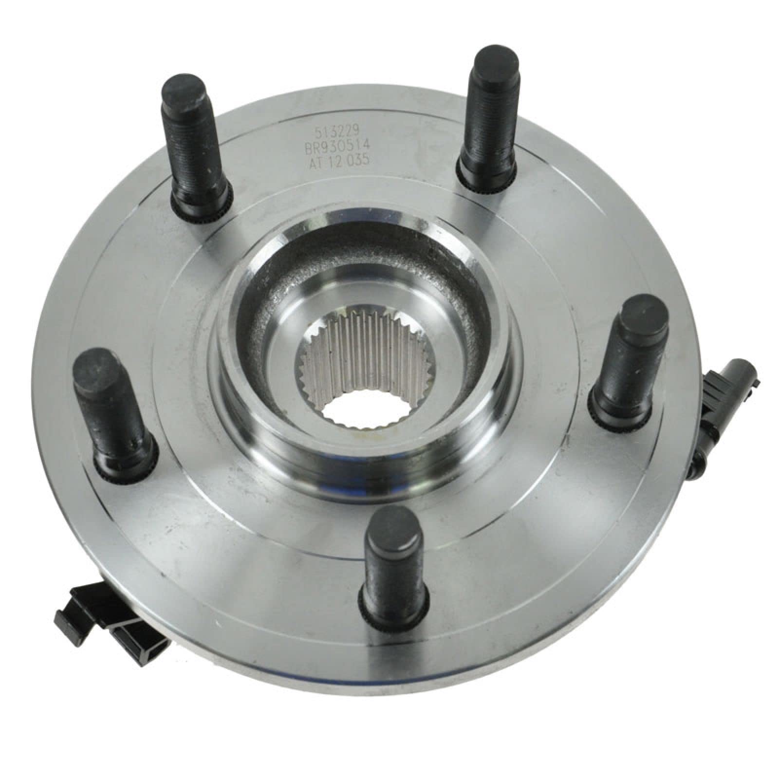 Trq Front Left Right Wheel Hub Bearing Assembly Driver Passenger Side Compatible With 2005-2010 Dodge Dakota 2006-2008 Mitsubish