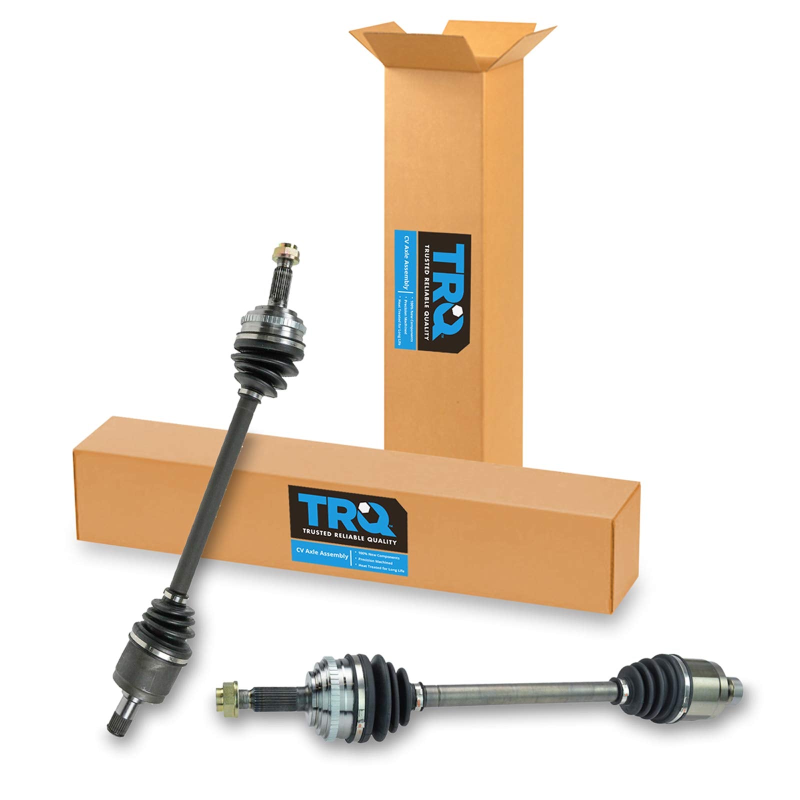 Trq Front Cv Axle Shaft Assembly Set Compatible With 1999-2004 Honda Odyssey