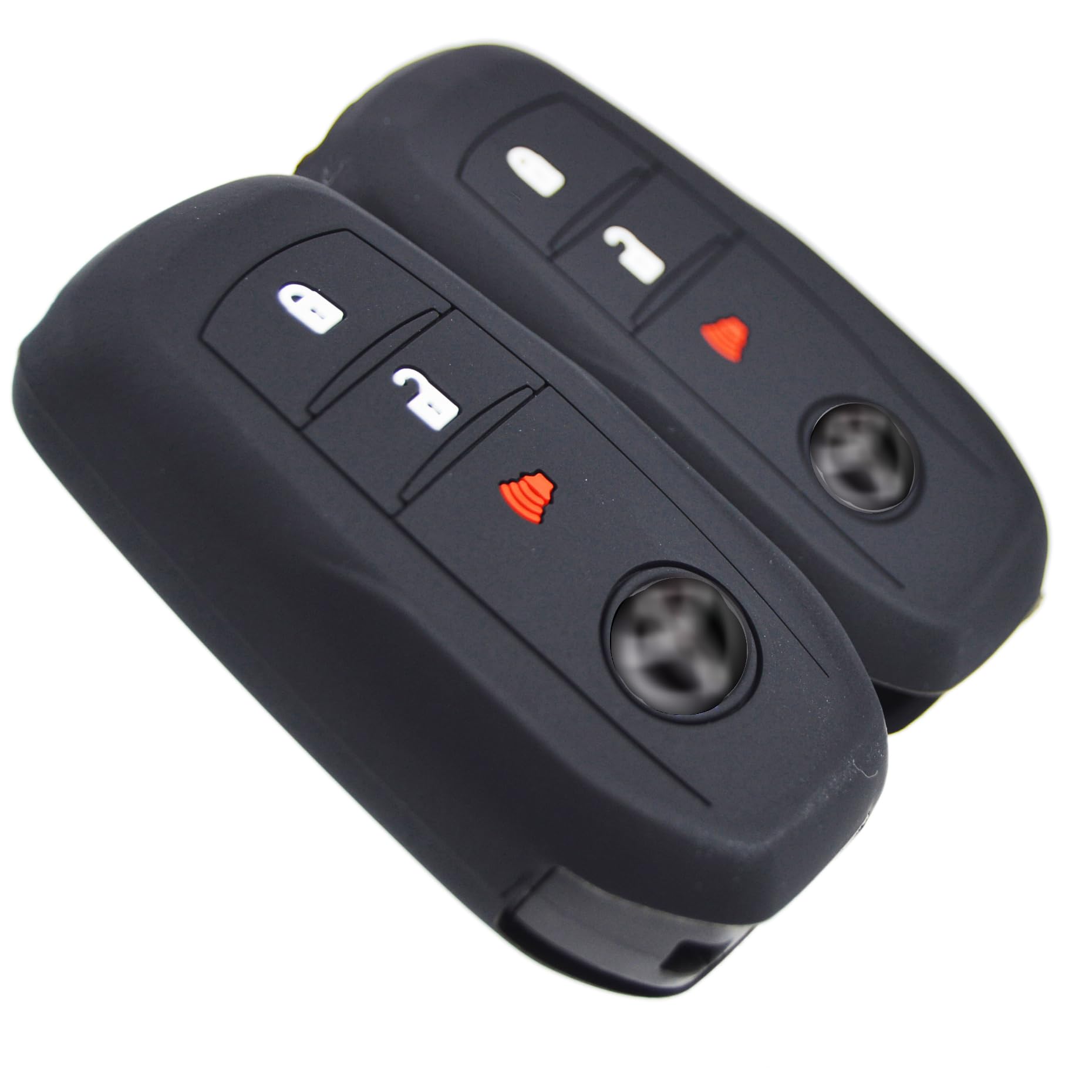 Silicone 3 Buttons Key Fob Cover for Toyota 2019+ Land Cruiser 2021+ Venza RAV4 4Runner Corolla Se Grand Highlander Tundra Crown
