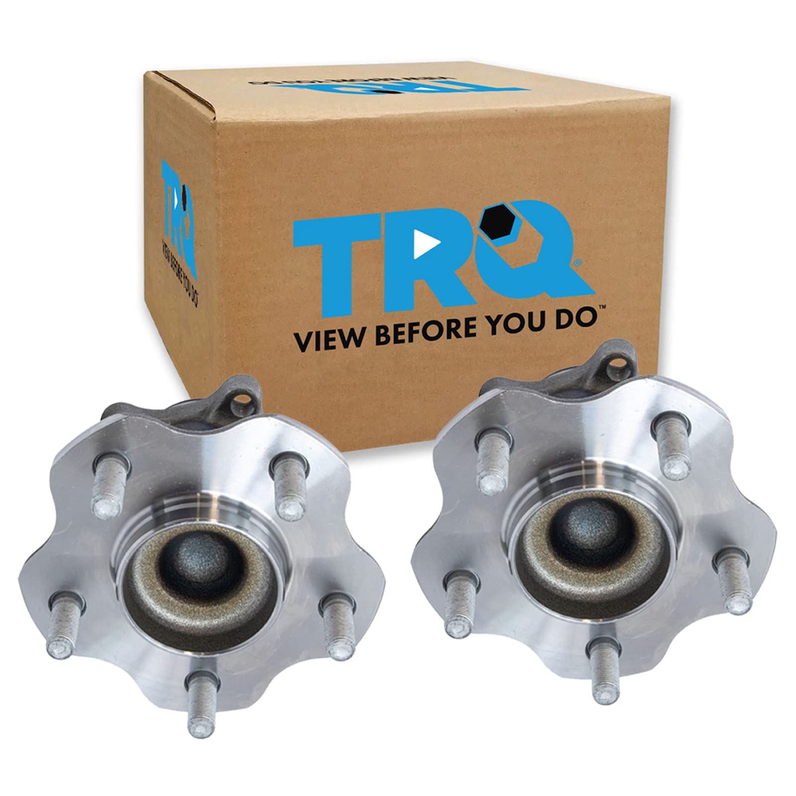 Trq Rear Wheel Hub Bearings Assembly Set Compatible With 2013-2019 Nissan Sentra