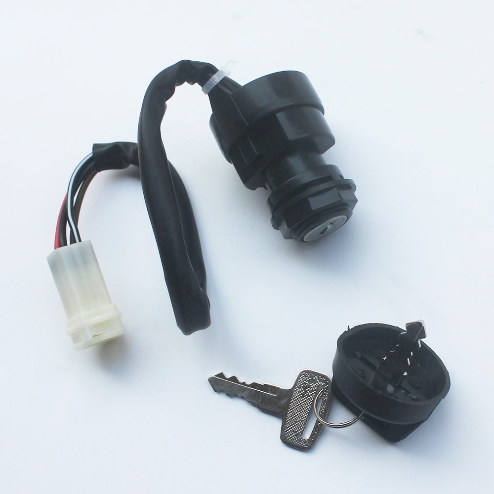 Kipa Key Ignition Switch For Yamaha Moto 4 Yfm 225 250 350 Atv 1986-1994 Big Bear 350 Yfm350 4Wd 1990-1994 Yfm350 Warrior 1987-1