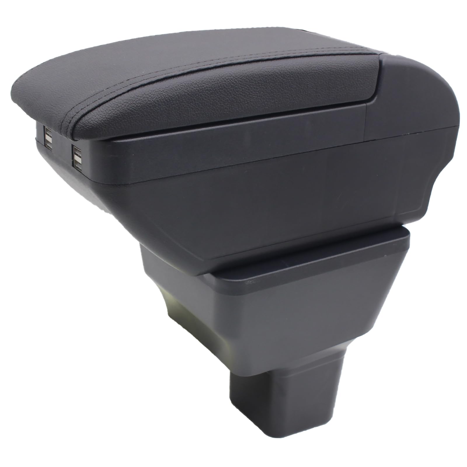 Yjywzh Double-Layer Armrest Box For Nissan Versa Almera 2020-2024 Car Center Storage Box Organizer Interior Hand Centre Consoles