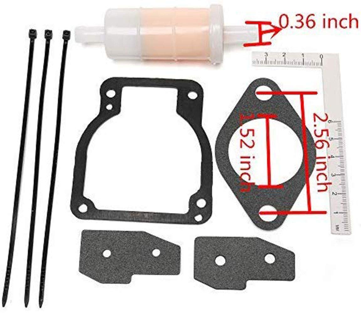 Ifjf 18-7750-1 Carburetor Rebuild Kit Replacement For Mercury Mariner Outboard Motor Replaces 1395-8236354(Pack Of 3)