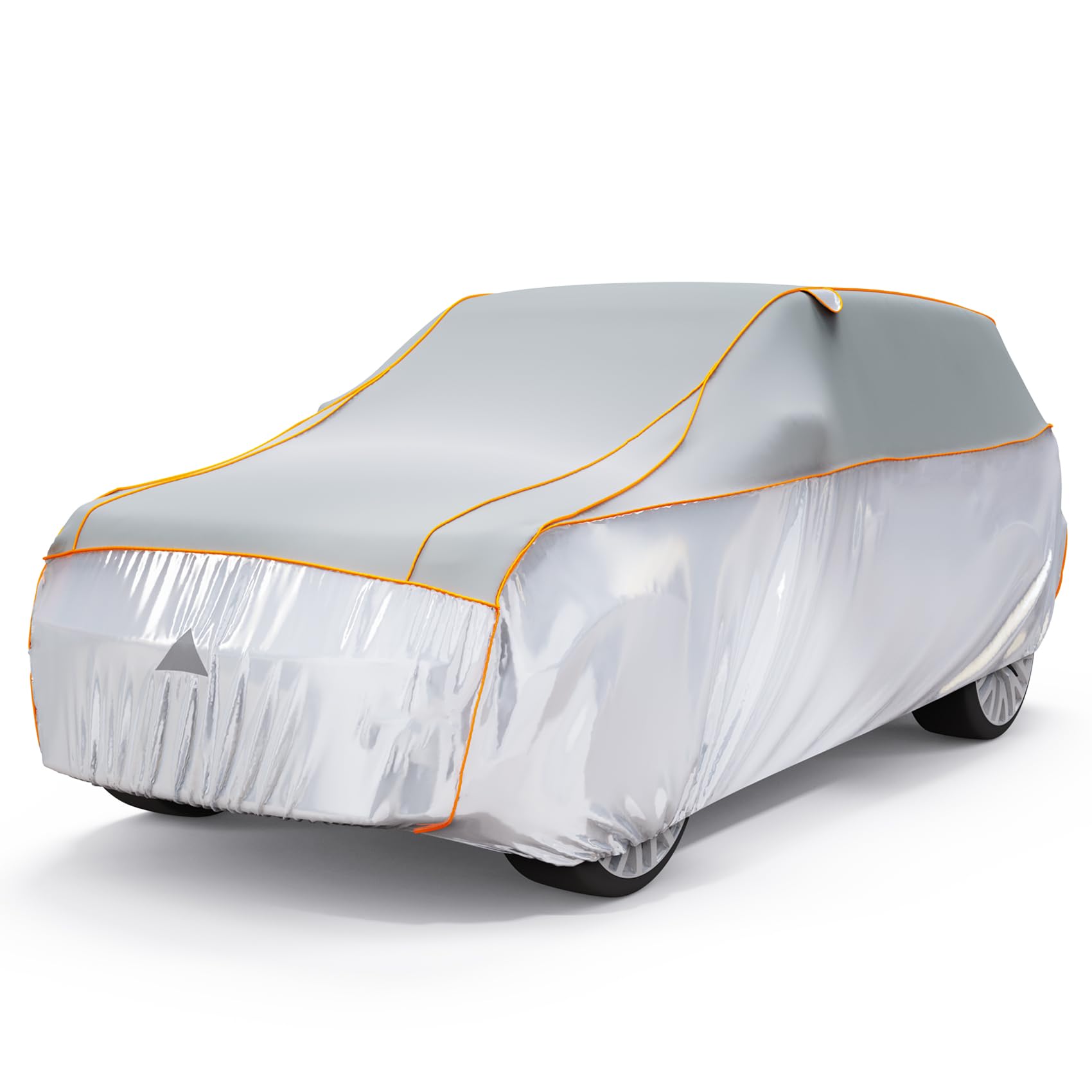 Pulaim Anti Hail Car Cover, Hail Protector Car Cover 6 Layer Thickened, Fits Class A Sedans 169 to 181 in, Heavy Duty Anti-Hail 