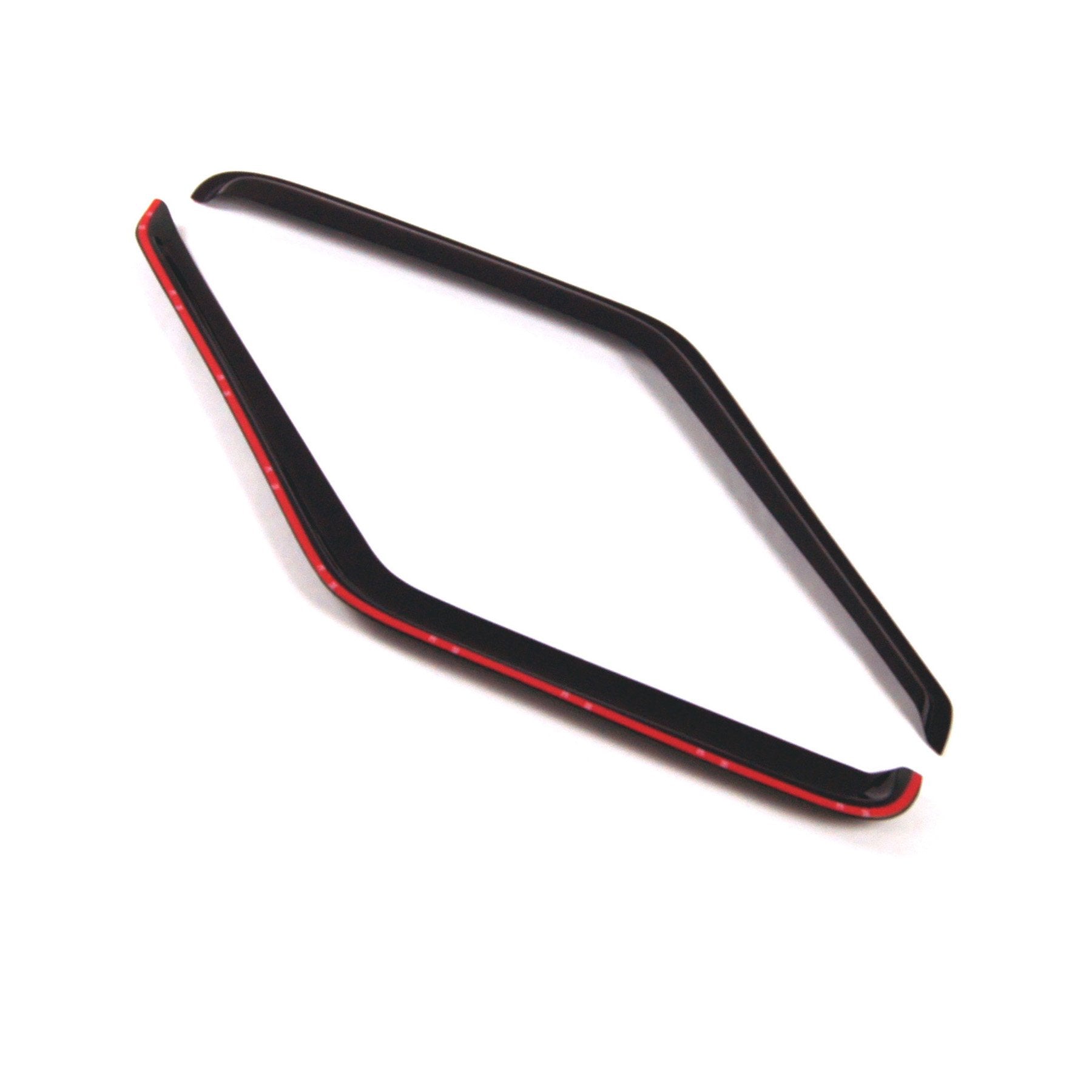 Tuningpros Window Visor Compatible With 2015-2016 Mercedes C250 C300 C400, Dgwv2-833 Outside Mount Deflector Rain Guard Dark Smo