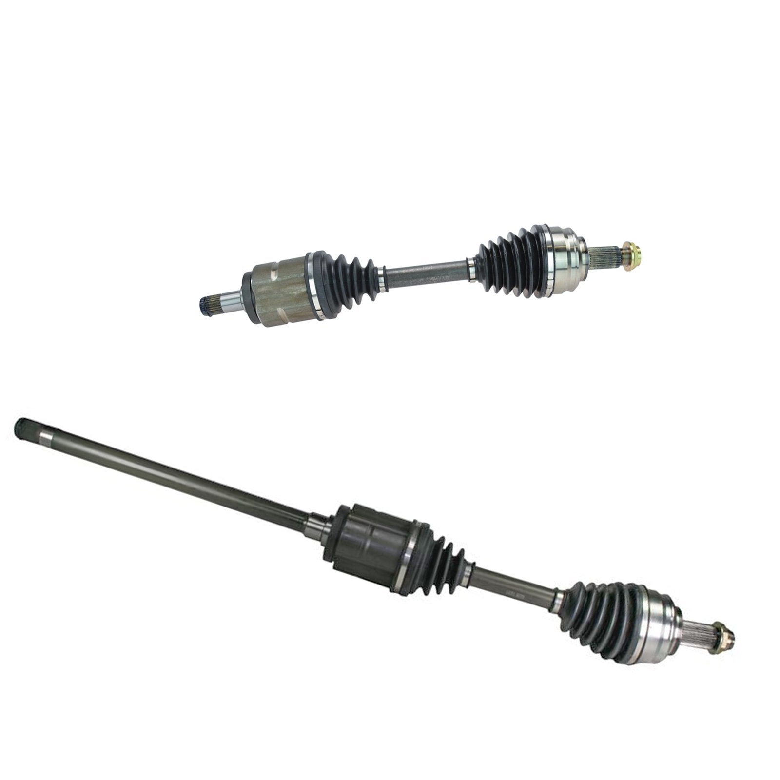 Trq Front Cv Axle Shaft Assembly Set Compatible With 2001-2006 Bmw X5